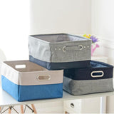 Maxbell Laundry Basket Hamper Clothes Box Toy Organizer Storage Container Blue - Aladdin Shoppers