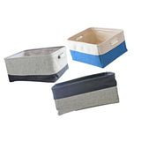 Maxbell Laundry Basket Hamper Clothes Box Toy Organizer Storage Container Blue - Aladdin Shoppers