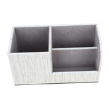 Maxbell Leather Pen Holder Pen Container Tabletop Storage Box Beige - Aladdin Shoppers