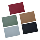 Maxbell Leather Placemat Table Mat for Kitchen Dining Room Heat-Resistant Blue - Aladdin Shoppers