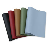 Maxbell Leather Placemat Table Mat for Kitchen Dining Room Heat-Resistant Blue - Aladdin Shoppers