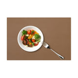 Maxbell Leather Placemat Table Mat for Kitchen Dining Room Heat-Resistant Khaki - Aladdin Shoppers