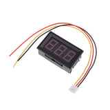 Maxbell LED Digital Volt Tester DC0-100V Voltmeter Monitor Panel Meter 0.56'' blue - Aladdin Shoppers