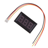 Maxbell LED Digital Volt Tester DC0-100V Voltmeter Monitor Panel Meter 0.56'' blue - Aladdin Shoppers