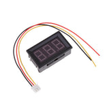 Maxbell LED Digital Volt Tester DC0-100V Voltmeter Monitor Panel Meter 0.56'' blue - Aladdin Shoppers