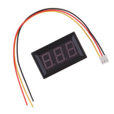 Maxbell LED Digital Volt Tester DC0-100V Voltmeter Monitor Panel Meter 0.56'' blue - Aladdin Shoppers