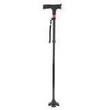 Maxbell LED Folding Walking Cane Lightweight Adjustable Stick for The Elderly Blue - Aladdin Shoppers