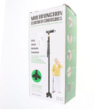 Maxbell LED Folding Walking Cane Lightweight Adjustable Walking Stick The Elderly