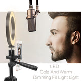 Maxbell LED Ring Fill Light with USB Plug Dimmable Lighting Kit for Makeup - Aladdin Shoppers