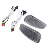 Maxbell LED Side Marker Turn Signal Lights For Jeep Renegade 2015-2017 Black + White - Aladdin Shoppers