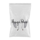 Maxbell LED Side Marker Turn Signal Lights For Jeep Renegade 2015-2017 Black + White