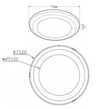 Maxbell LED Work Light 12V 24V Flood Spot Lamp For Car Truck SUV Ceiling Light - Aladdin Shoppers