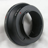 Maxbell Lens Mount Adapter - Canon FD Lens to Micro Four Thirds (MFT, M4/3) Mount Mirrorless Camera Body, Black - Aladdin Shoppers