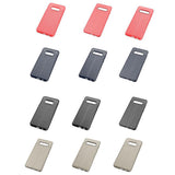 Maxbell Lichee Leather Cellphone Anti-drop Case for Samsung Galaxy S10 E Red - Aladdin Shoppers