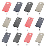 Maxbell Lichee Leather Cellphone Anti-drop Case for Samsung Galaxy S10 E Red - Aladdin Shoppers