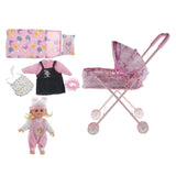 Maxbell Lifelike Baby Doll Tollder Stroller Set Simulation Furniture Toy Playset #2 - Aladdin Shoppers