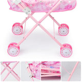 Maxbell Lifelike Baby Doll Tollder Stroller Set Simulation Furniture Toy Playset #2 - Aladdin Shoppers