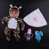 Maxbell Lifelike Soft Silicone Reborn Doll Newborn Baby Doll Rompers Outfit Accs - Aladdin Shoppers