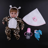 Maxbell Lifelike Soft Silicone Reborn Doll Newborn Baby Doll Rompers Outfit Accs - Aladdin Shoppers