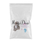 Maxbell Lifelike Soft Silicone Reborn Doll Newborn Baby Doll Rompers Outfit Accs - Aladdin Shoppers