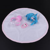 Maxbell Lifelike Soft Silicone Reborn Doll Newborn Baby Doll Rompers Outfit Accs - Aladdin Shoppers