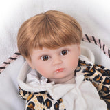 Maxbell Lifelike Soft Silicone Reborn Doll Newborn Baby Doll Rompers Outfit Accs - Aladdin Shoppers
