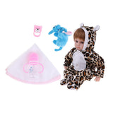 Maxbell Lifelike Soft Silicone Reborn Doll Newborn Baby Doll Rompers Outfit Accs - Aladdin Shoppers
