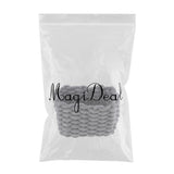Maxbell Linen Weaving Storage Baskets Box with Handle Laundry Basket Organizer Grey S - Aladdin Shoppers