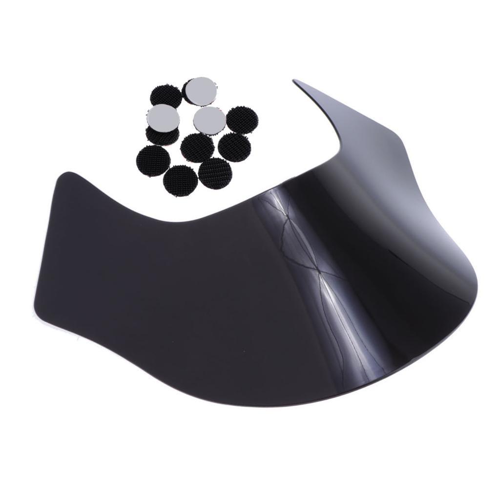 Maxbell Lip Windshield Windscreen Shield for Harley Sportster Softail Black