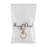 Maxbell Lobster Clasp Hook Keychain Swivel Trigger Snap Hook Buckle Finding (5) 10mm - Aladdin Shoppers