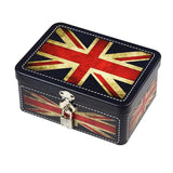 Maxbell Locked tinplate Metal Collection Iron Storage Box British Flag - Aladdin Shoppers