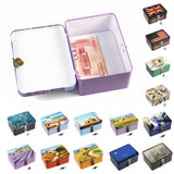Maxbell Locked tinplate Metal Collection Iron Storage Box British Flag - Aladdin Shoppers