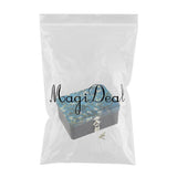 Maxbell Locked tinplate Metal Collection Iron Storage Box Van Gogh Apricot Flower - Aladdin Shoppers