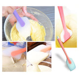 Maxbell Long Handle Silicone Spatula Heat-Resist Cake Decorating Scraper Purple - Aladdin Shoppers