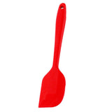 Maxbell Long Handle Silicone Spatula Heat-Resistant Cake Decorating Scraper Red - Aladdin Shoppers