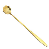 Maxbell Long Handle Stainless Steel Coffee Dessert Spoon Ladle Gold Cosmos - Aladdin Shoppers