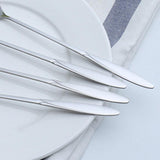Maxbell Long Handle Stainless Steel Coffee Dessert Spoon Ladle Silver Sakura - Aladdin Shoppers