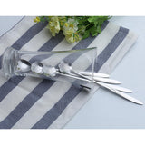 Maxbell Long Handle Stainless Steel Coffee Dessert Spoon Ladle Silver Sakura - Aladdin Shoppers