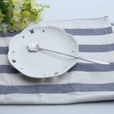 Maxbell Long Handle Stainless Steel Coffee Dessert Spoon Ladle Silver Sakura - Aladdin Shoppers