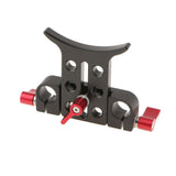 Maxbell Long Lens Support Height Adjustable 15mm Rod Clamp Rail System Follow Rig Red - Aladdin Shoppers