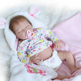 Maxbell Lovely 22inch Reborn Doll Soft Silicone Newborn Baby Doll with Baby Blanket - Aladdin Shoppers