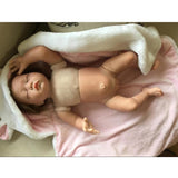 Maxbell Lovely 22inch Reborn Doll Soft Silicone Newborn Baby Doll with Baby Blanket - Aladdin Shoppers