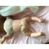 Maxbell Lovely 22inch Reborn Doll Soft Silicone Newborn Baby Doll with Baby Blanket - Aladdin Shoppers