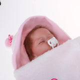 Maxbell Lovely 22inch Reborn Doll Soft Silicone Newborn Baby Doll with Baby Blanket - Aladdin Shoppers