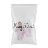 Maxbell Lovely 22inch Reborn Doll Soft Silicone Newborn Baby Doll with Clothes Pink - Aladdin Shoppers