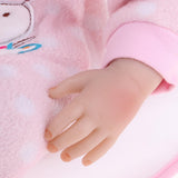 Maxbell Lovely 22inch Reborn Doll Soft Silicone Newborn Baby Doll with Clothes Pink - Aladdin Shoppers