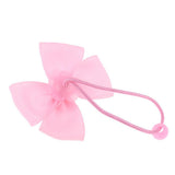 Maxbell Lovely Bowknot Flower Hair Band Rope for Doll Children Makeup Pink Bowknot - Aladdin Shoppers
