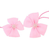 Maxbell Lovely Bowknot Flower Hair Band Rope for Doll Children Makeup Pink Bowknot - Aladdin Shoppers