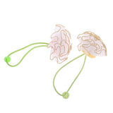 Maxbell Lovely Bowknot Flower Hair Band Rope for Doll Children Makeup White Flower - Aladdin Shoppers