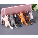 Maxbell Lovely Cat Model Sucker Cellphone Bracket Holder Finger Grip Mount Coffee - Aladdin Shoppers